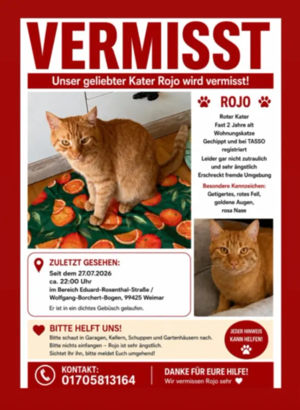 Rojo, Weimar