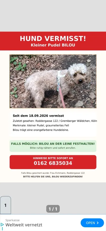 Bilou, Humboldtkolonie