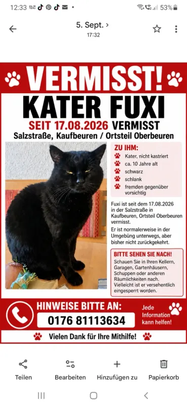 Fuxi, Kaufbeuren